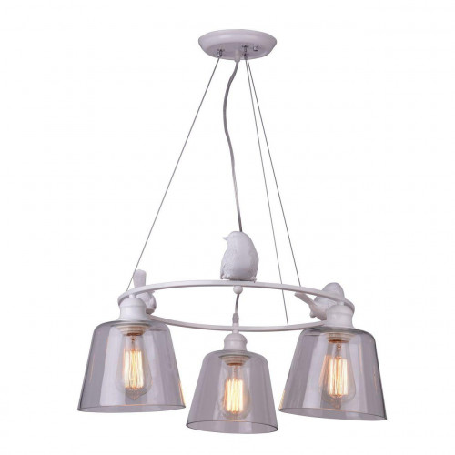 подвесная люстра arte lamp passero a4289lm-3wh в Ангарске