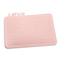 разделочная доска happy board love, розовая в Ангарске