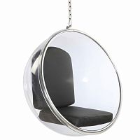 кресло bubble chair черное в Ангарске