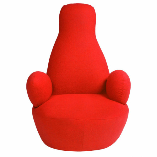 кресло bottle chair красное в Ангарске