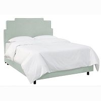 кровать двуспальная 180x200 зеленая paxton bed mint в Ангарске