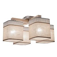 потолочная люстра tk lighting 1918 nadia white 4 в Ангарске