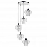 дизайнерская подвесная люстра spot light cordia 1192528 хром в Ангарске