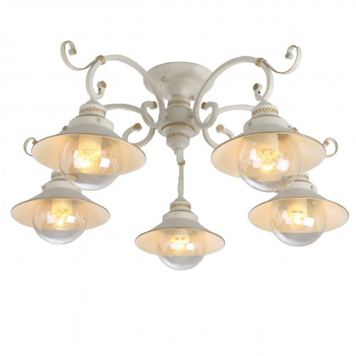 потолочная люстра arte lamp 7 a4577pl-5wg в Ангарске