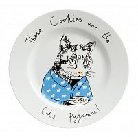тарелка these cookies are the cat's pyjamas в Ангарске