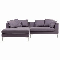 диван charles sofa угловой фиолетовый в Ангарске