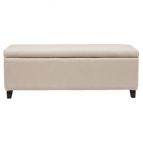 оттоманка dean upholstered storag бежевая в Ангарске