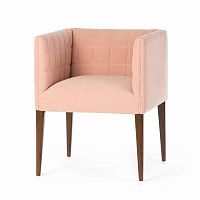 кресло penelope dining chair розовое в Ангарске