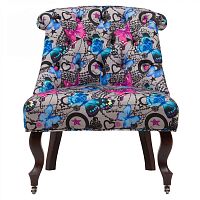 кресло мягкое amelie french country chair бабочки в Ангарске