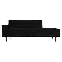 диван bantam studio sofa прямой черный в Ангарске