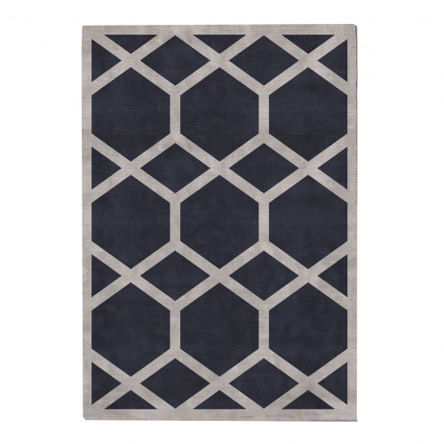 ковер ashton steel 150x220 серый в Ангарске