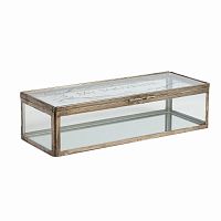 стеклянная шкатулка (корбка) для ювелирных украшений alana большая в Ангарске