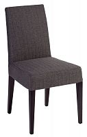 стул aylso dining chair кожа тёмно-серая в Ангарске