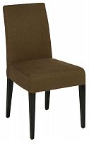 стул aylso dining chair кожа коричневая в Ангарске