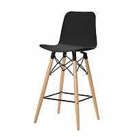 полубарный стул eiffel (eames style) черный в Ангарске