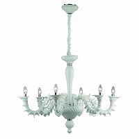 подвесная люстра ideal lux ca rezzonico sp6 bianco в Ангарске