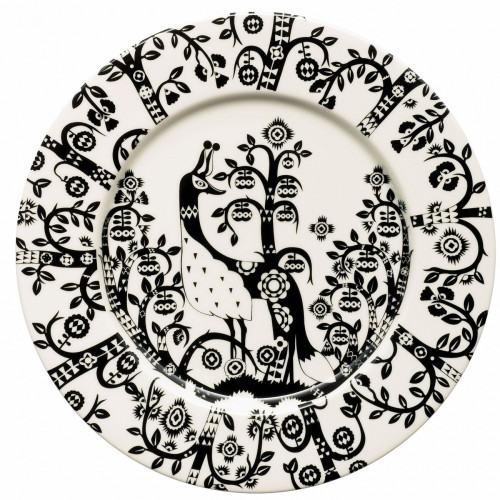 тарелка taika черно-белая в Ангарске
