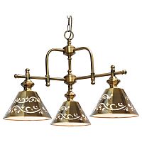 подвесная люстра arte lamp kensington a1511lm-3pb бронза в Ангарске