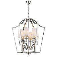 люстра presidential 6 от delight collection белая/никель в Ангарске