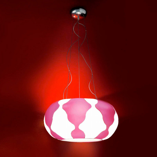 подвесной светильник flan white/fucsia от leucos в Ангарске
