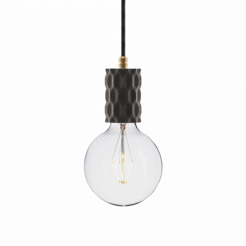 подвесной светильник beton glitter black brass в Ангарске