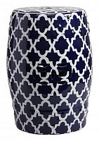 керамический столик-табурет istanbul stool dark blue в Ангарске