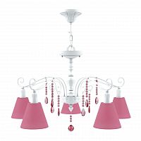 подвесная люстра lamp4you provence e4-05-wm-lmp-o-27-crl-e4-05-pk-dn в Ангарске