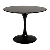 стол журнальный eero saarinen style tulip table черный в Ангарске