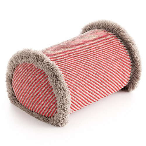 подушка большая-рол diagonal almond-red от gan в Ангарске