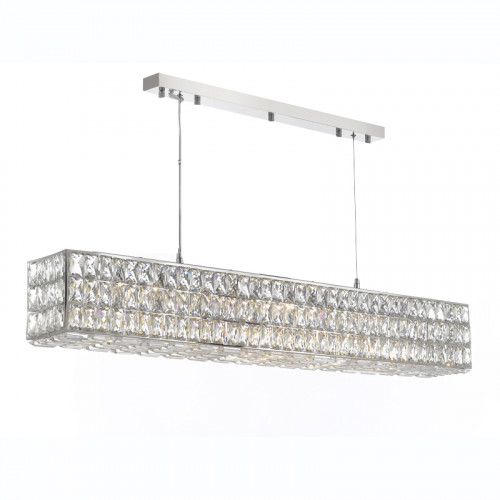 люстра spiridon l125 хром, прозрачное стекло в Ангарске