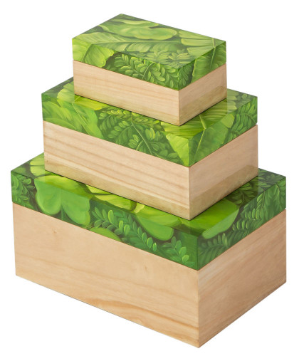 шкатулка leaves small в Ангарске