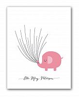 постер pink elephant а3 в Ангарске