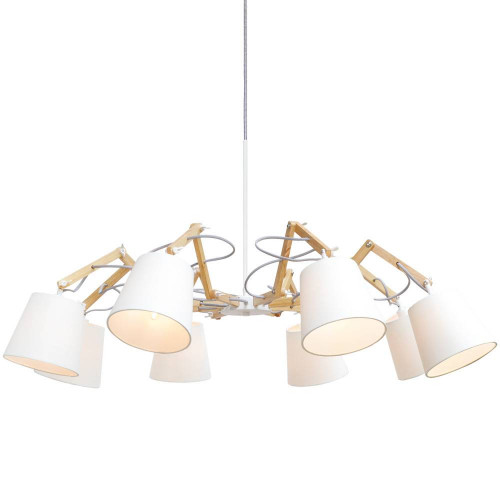 подвесная люстра arte lamp pinoccio a5700lm-8wh в Ангарске