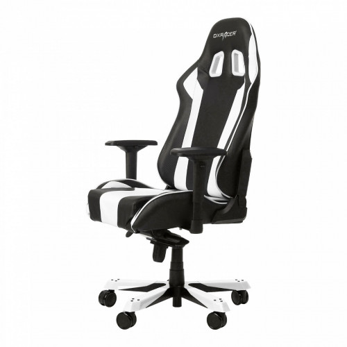 кресло геймерское dxracer king ks06 черно-белое в Ангарске