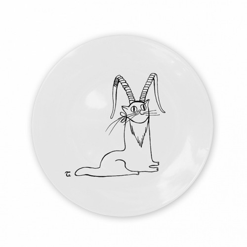 тарелка кот-козерог в Ангарске