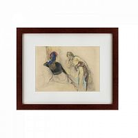картина: two women at brussa, 1850 в Ангарске