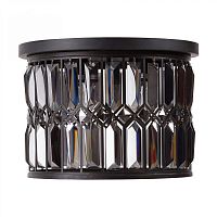 люстра vincello чёрная, прозрачная в Ангарске