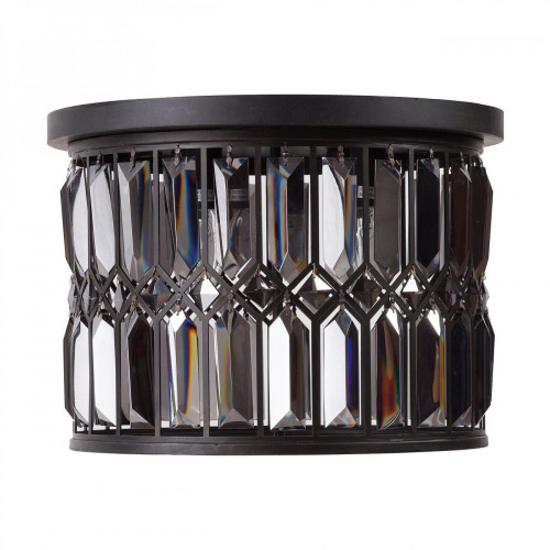 люстра vincello чёрная, прозрачная в Ангарске