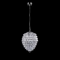 подвесной светильник crystal lux charme sp2+2 led chrome/transparent в Ангарске