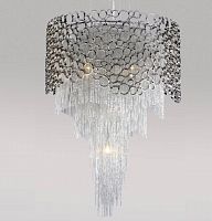 подвесной светильник crystal lux hauberk sp-pl8 d60 матовый никель в Ангарске