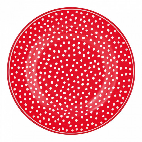 десертная тарелка dot red в Ангарске