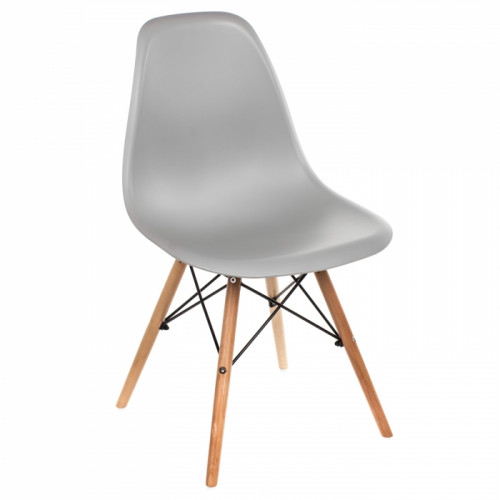 стул деревянный eames pc-015 grey в Ангарске