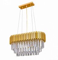 люстра emerald l66 латунь, прозрачное стекло в Ангарске