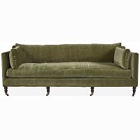 диван madeline sofa прямой зеленый в Ангарске