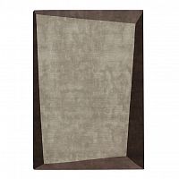 ковер dipped frame dark bege 120x170 бежевый в Ангарске
