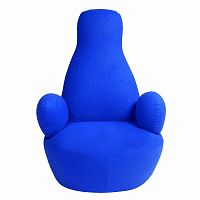 кресло bottle chair синее в Ангарске