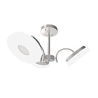 потолочная светодиодная люстра idlamp frittelle 107/3pf-ledwhitechrome в Ангарске