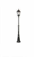 садово-парковый светильник arte lamp genova a1207pa-1bn в Ангарске