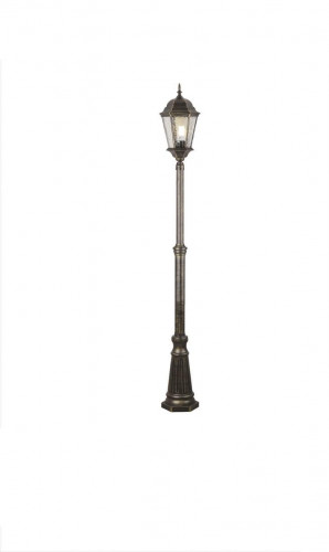садово-парковый светильник arte lamp genova a1207pa-1bn в Ангарске