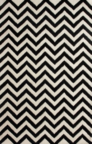 ковер zig zag чёрный 300х400 в Ангарске
